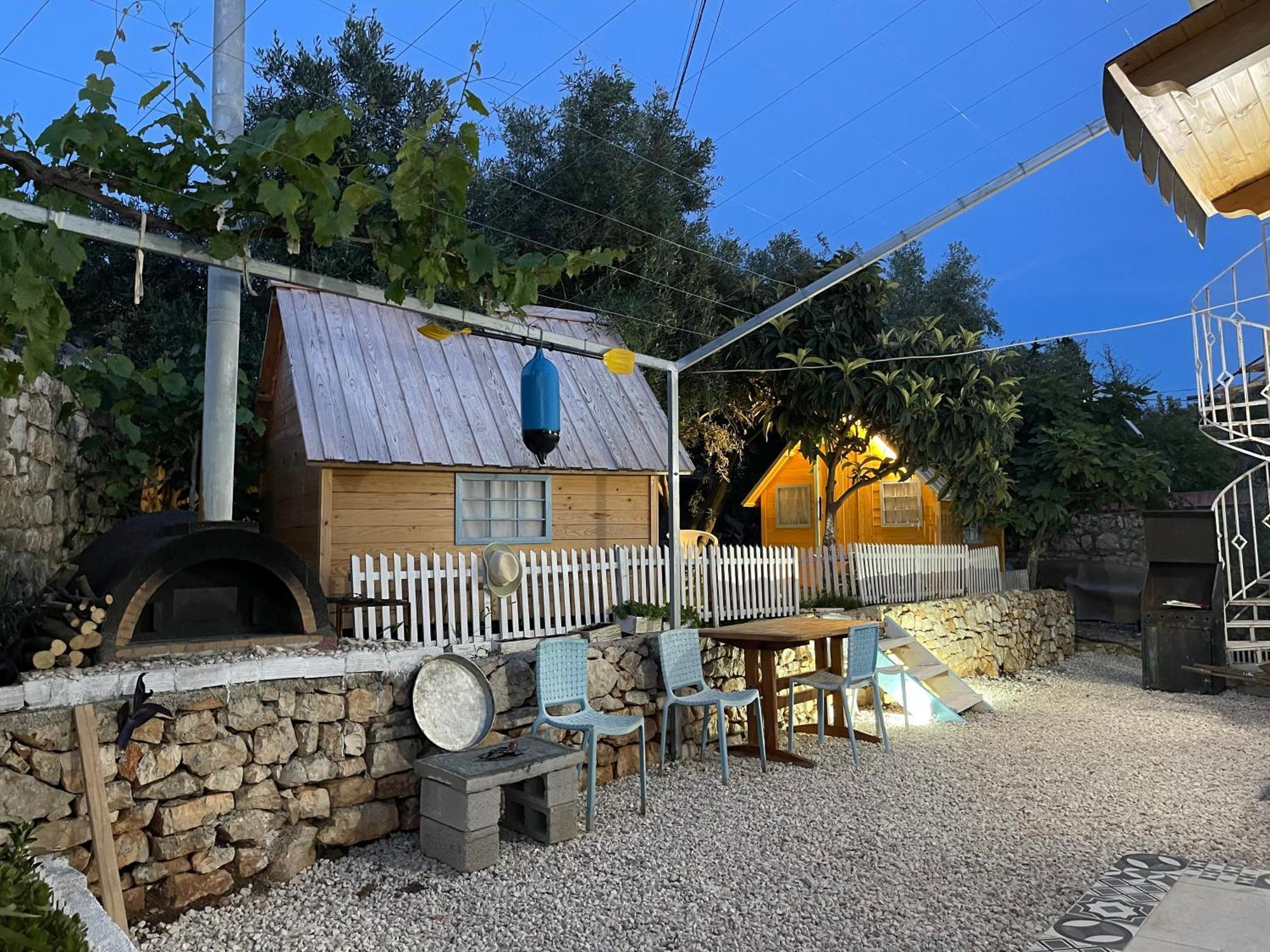 Camping Albania-Secret Village Den Саранда Экстерьер фото